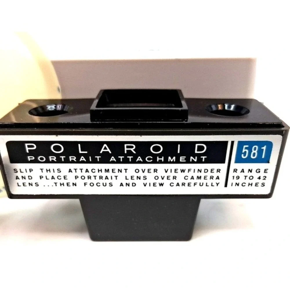 Vintage Polaroid Land Camera Portrait Attachment Kit #581‎